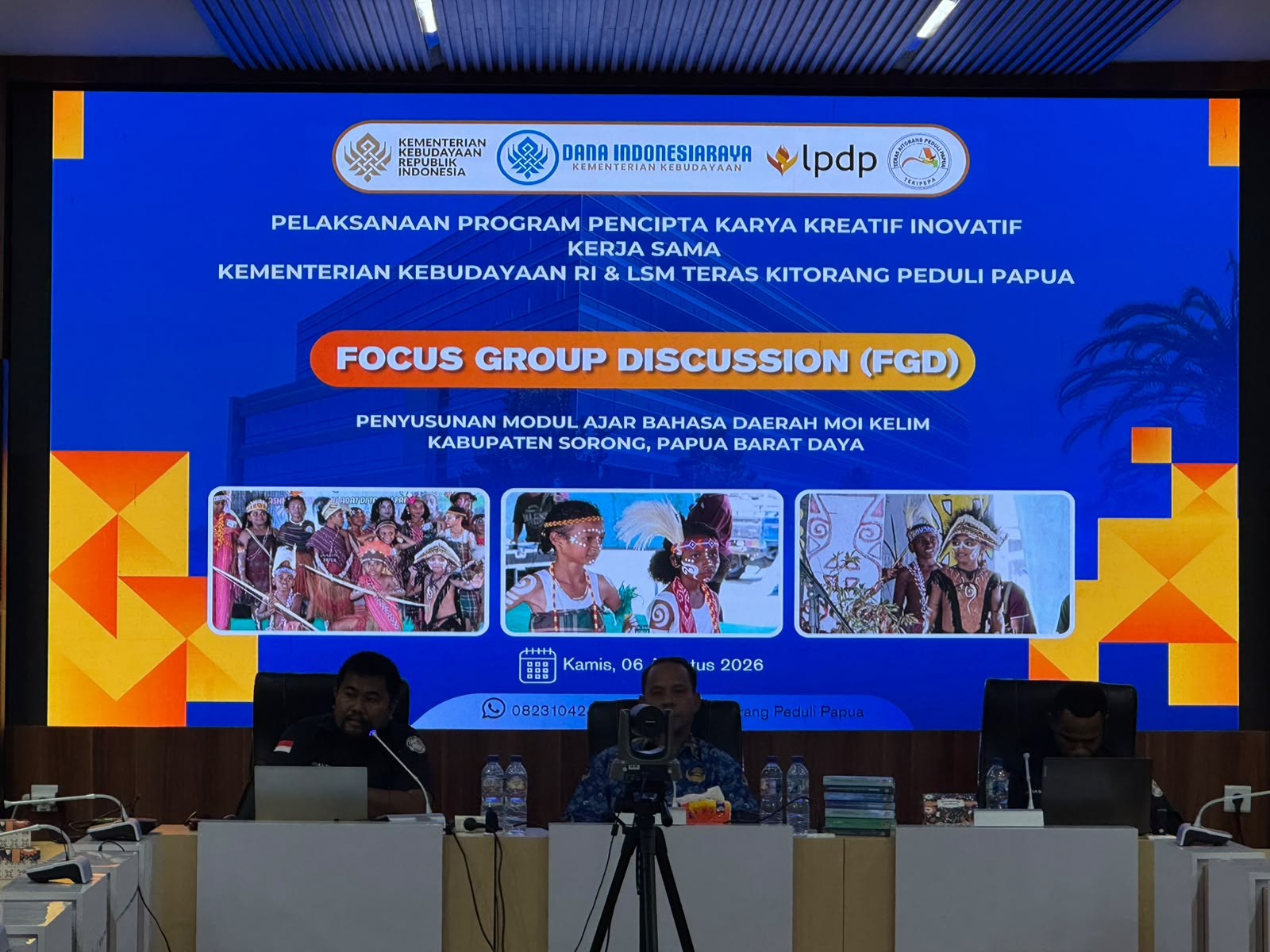 FGD Penyusunan Modul Ajar Bahasa Daerah Moi Kelim Digelar di Kabupaten Sorong